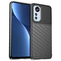 Miniatyrbild 1 av 6: Xiaomi 12 Lite Skal Thunder Silicone Armor - Svart
