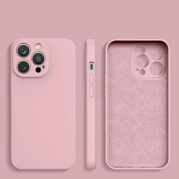 iPhone 14 Plus Skal Silicone - Rosa