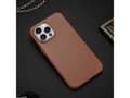 Miniatyrbilde 3 av 5: Dux Ducis Naples-deksel iPhone 14 Pro Max magnetisk skinn MagSafe-deksel brun