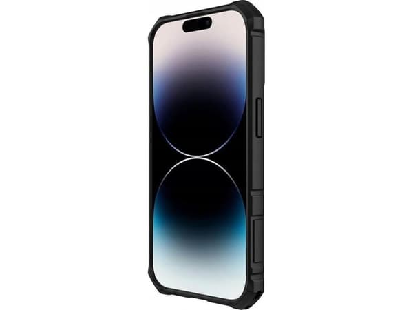 Nillkin CamShield Armor Pro magneettinen kotelo iPhone 14 Pro magneettinen kotelo kameran suojuksella sininen