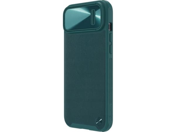 Deksel Nillkin CamShield Leather S Deksel iPhone 14 Plus deksel med kameradeksel grønn