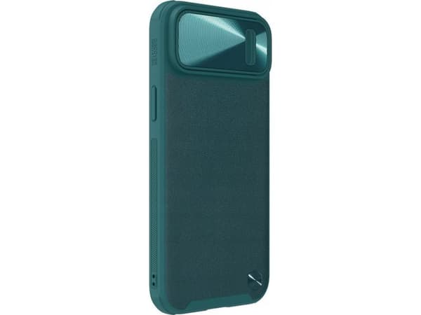 Deksel Nillkin CamShield Leather S Deksel iPhone 14 Plus deksel med kameradeksel grønn