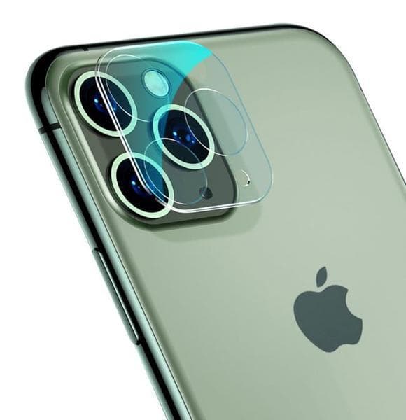 2-Pack iPhone 11 Pro Max Kamera Linsskydd Härdat Glas 0,2mm