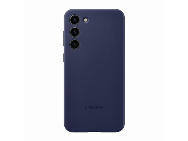Samsung EF-PS916 - Baksidesskydd för mobiltelefon - silikon - marin - för Galaxy S23+