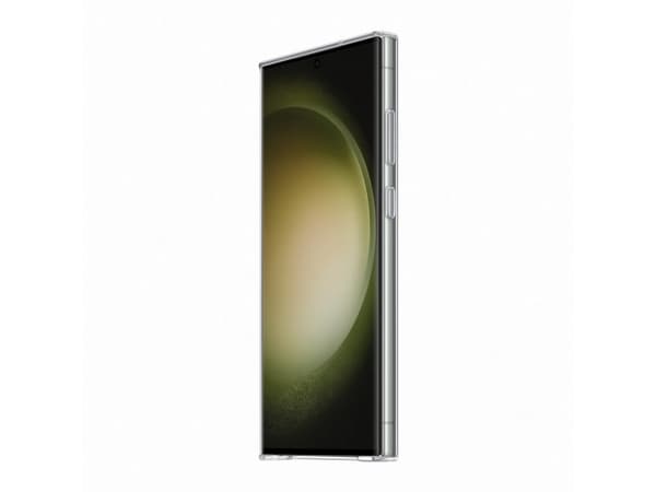 Samsung EF-QS918 - Baksidesskydd för mobiltelefon - transparent - för Galaxy S23 Ultra