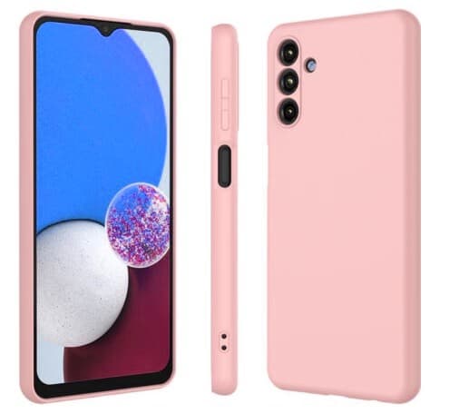 Samsung Galaxy A13 5G Silikon Skal Ljusrosa