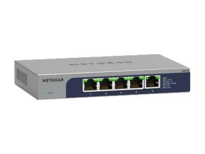 NETGEAR MS105 - Switch - ikke-styrt - 5 x 100/1000/2.5G - stasjonær, veggmonterbar
