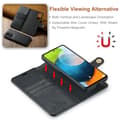 Miniatyrbild 3 av 8: DG.MING 2-in-1 Magnet Wallet Samsung Galaxy A53 Black