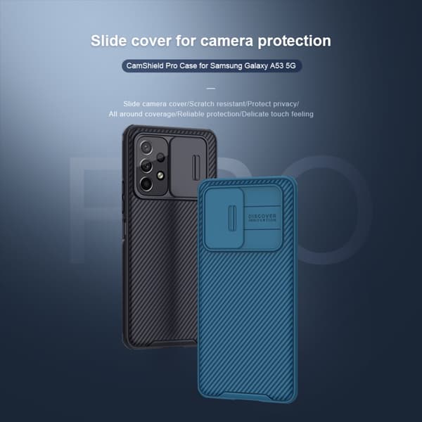 Nillkin CamShield Skal Samsung Galaxy A53 Svart