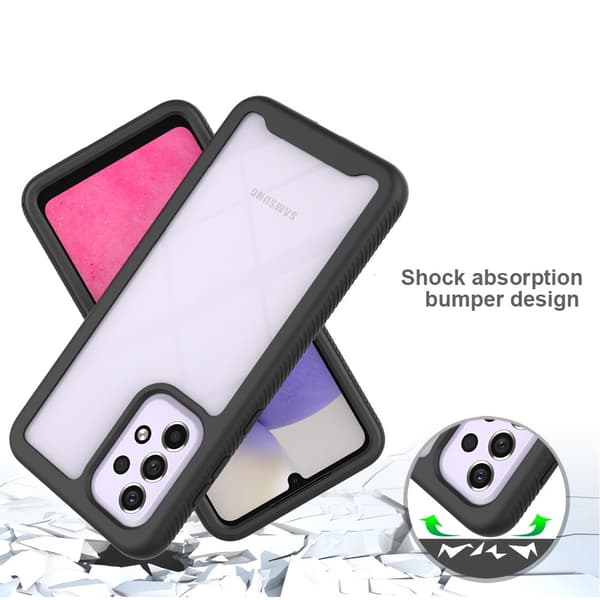 360 Full Cover Edge Case Samsung Galaxy A33 Black
