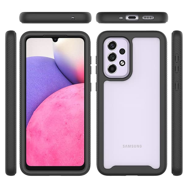360 Full Cover Edge Case Samsung Galaxy A33 Black