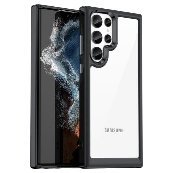 Hybrid Edge Case Samsung Galaxy S23 Ultra Svart