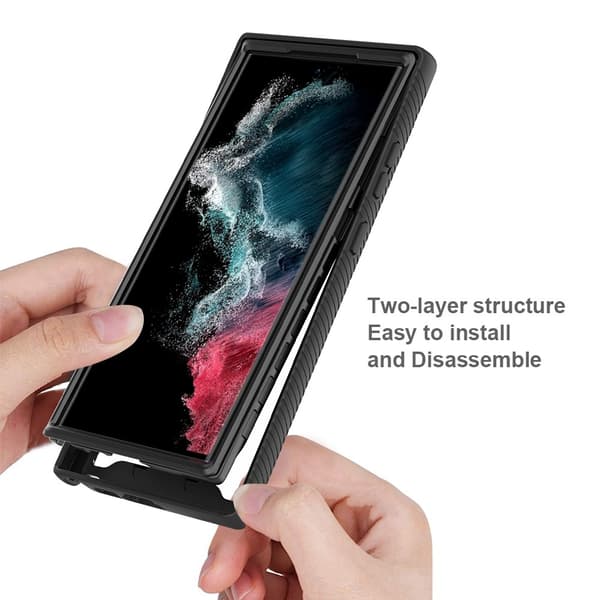360 Full Cover Case Samsung Galaxy S23 Ultra Black