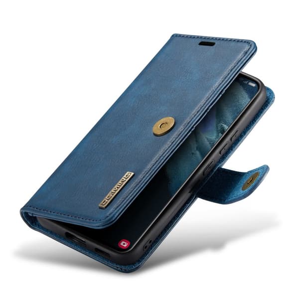 DG.MING 2-in-1 Magnet Wallet Samsung Galaxy S23 Plus Blue