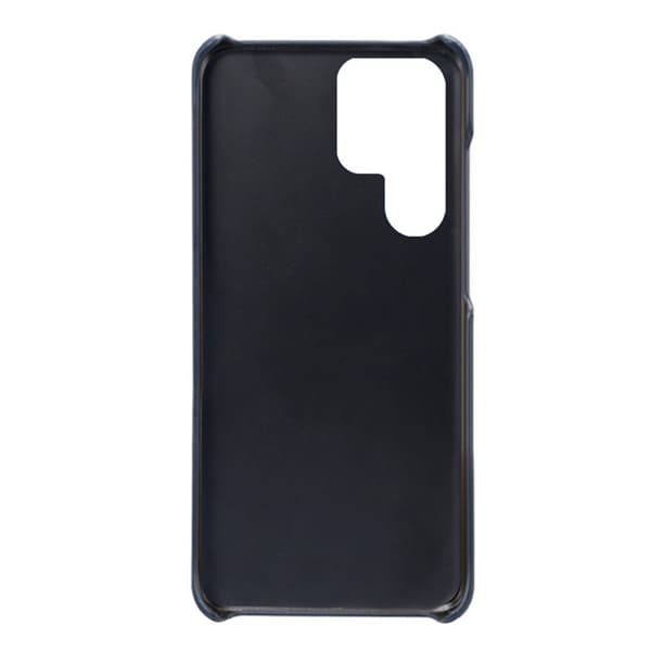 Läderskal Kortfack Samsung Galaxy S23 Ultra Blå