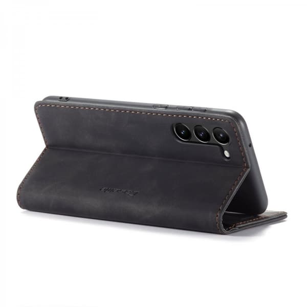 CaseMe Slim Plånboksfodral Samsung Galaxy S23 Svart
