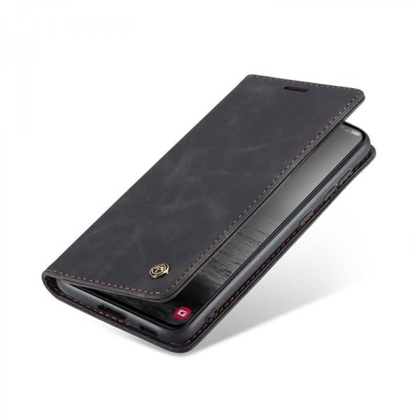 CaseMe Slim Plånboksfodral Samsung Galaxy S23 Svart