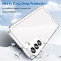 Miniatyrbild 2 av 6: Hybrid Edge Case Samsung Galaxy S23 Plus Transparent