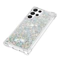 Miniatyrbild 5 av 5: Glitter Bling TPU Case Samsung Galaxy S23 Ultra Silver