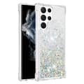Miniatyrbild 1 av 5: Glitter Bling TPU Case Samsung Galaxy S23 Ultra Silver