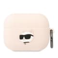 Miniatyrbild 1 av 3: Karl Lagerfeld AirPods Pro Skal Silicone Choupette Head 3D - Rosa