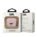 Miniatyrbild 3 av 3: Karl Lagerfeld AirPods 3 Skal Silicone Choupette Head 3D - Rosa