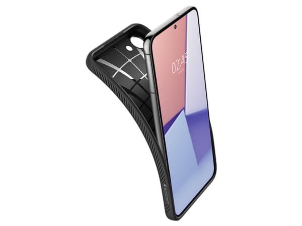 Spigen Liquid Air, Suojus, Samsung, Galaxy S23 Plus, 16,8 cm (6.6"), Musta