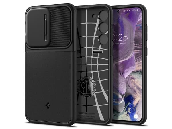 Spigen ACS05733, Omslag, Samsung, Galaxy S23, 15,5 cm (6.1"), Svart