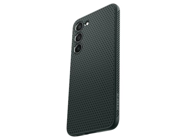Spigen Liquid Air - Baksidesskydd för mobiltelefon - termoplastisk polyuretan (TPU) - abyss green - för Samsung Galaxy S23