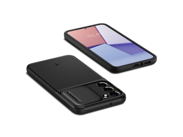 Spigen ACS05687, Omslag, Samsung, Galaxy S23 Plus, 16,8 cm (6.6"), Svart