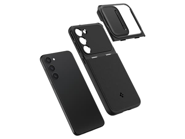Spigen ACS05687, Omslag, Samsung, Galaxy S23 Plus, 16,8 cm (6.6"), Svart