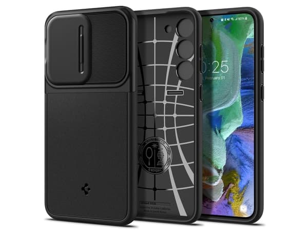 Spigen ACS05687, Omslag, Samsung, Galaxy S23 Plus, 16,8 cm (6.6"), Svart