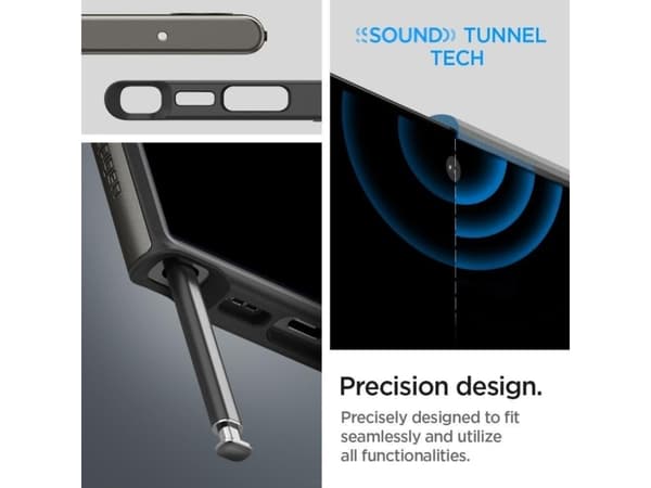 Spigen ACS05627, Omslag, Samsung, Galaxy S23 Ultra, 17,3 cm (6.8"), Svart