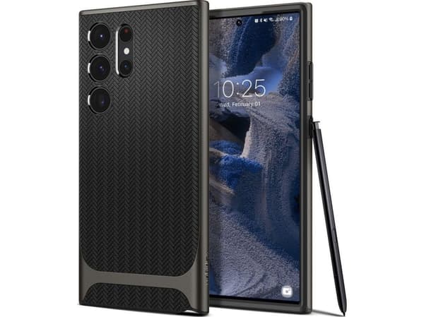 Spigen ACS05627, Omslag, Samsung, Galaxy S23 Ultra, 17,3 cm (6.8"), Svart