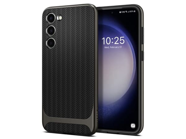 Spigen ACS05722, Omslag, Samsung, Galaxy S23, 15,5 cm (6.1"), Grå