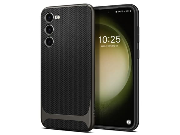 Spigen ACS05722, Omslag, Samsung, Galaxy S23, 15,5 cm (6.1"), Grå