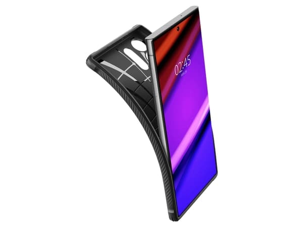 Spigen Rugged Armor, Omslag, Samsung, Galaxy S23 Ultra, 17,3 cm (6.8"), Svart