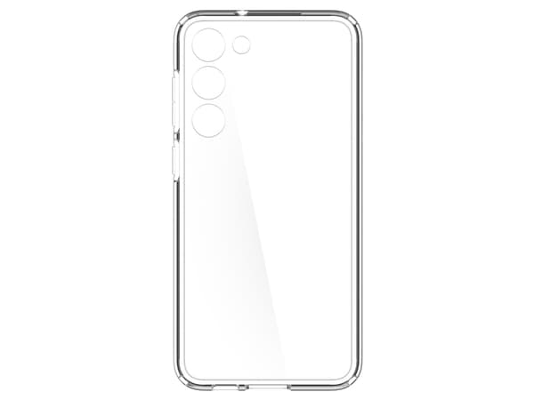 Spigen Ultra Hybrid - Baksidesskydd för mobiltelefon - polykarbonat, termoplastisk polyuretan (TPU) - CrystalClear - för Samsung Galaxy S23