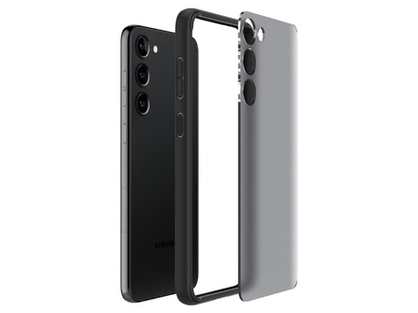 Spigen Ultra Hybrid, Suojus, Samsung, Frost Black, 15,5 cm (6.1"), Musta