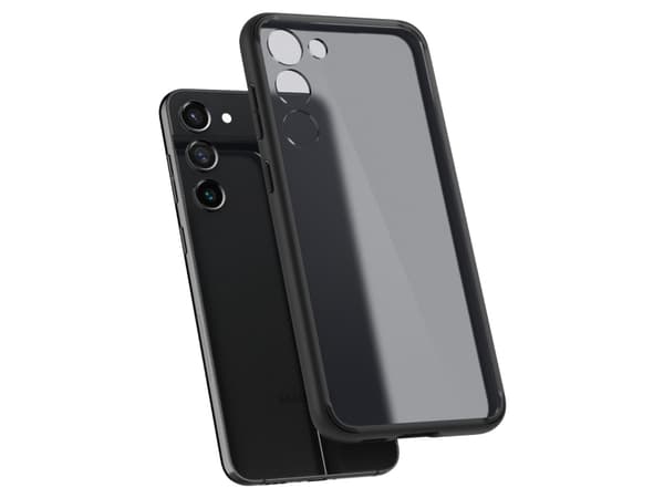 Spigen Ultra Hybrid, Suojus, Samsung, Frost Black, 15,5 cm (6.1"), Musta