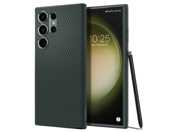 Spigen Liquid Air, Omslag, Samsung, Galaxy S23 Ultra, 17,3 cm (6.8"), Grön