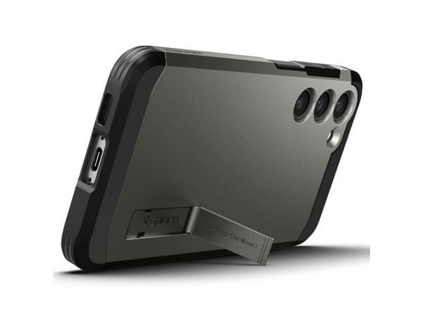 Spigen Tough Armor, Omslag, Samsung, Galaxy S23, 15,5 cm (6.1"), Grå