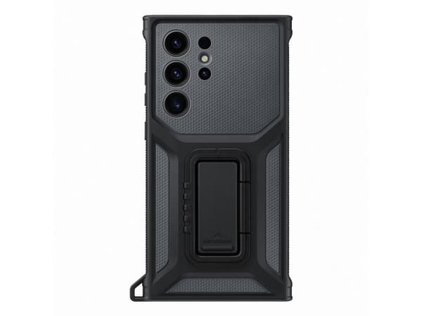 Samsung EF-RS918 - Baksidedeksel for mobiltelefon - robust - svart - for Galaxy S23 Ultra