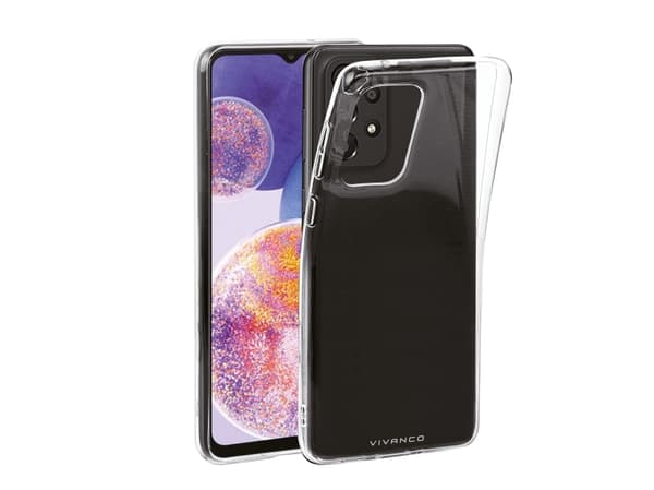 Vivanco Super Slim, Etui, Samsung, Galaxy A23, 16,8 cm (6.6"), Gjennomsiktig