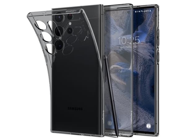 Spigen Liquid Crystal, Suojus, Samsung, Galaxy S23 Ultra, 17,3 cm (6.8"), Läpinäkyvä