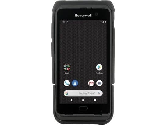Mobilis PROTECH - Baksidesskydd för handhållen enhet - robust - svart - för Honeywell CT45, CT45 XP