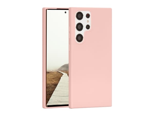 dbramante1928 Greenland - Baksidedeksel for mobiltelefon - plastikk - rosa sand - for Samsung Galaxy S23 Ultra