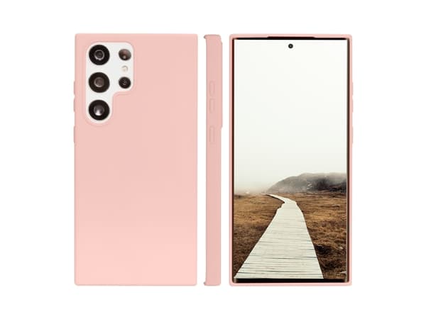 dbramante1928 Greenland - Baksidedeksel for mobiltelefon - plastikk - rosa sand - for Samsung Galaxy S23 Ultra
