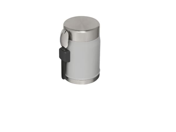Stanley lounastermospullo ruokailuvälineillä CLASSIC - 0.4 L ASH