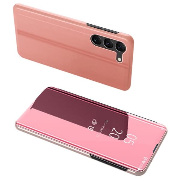 Samsung Galaxy S23 Fodral View Cover Rosa